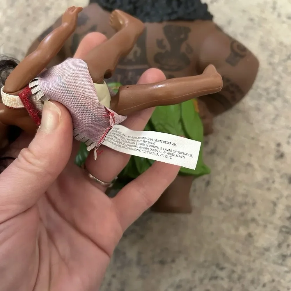 Disney Moana Maui Play Dolls Figure Set 8